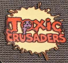 Toxic Crusaders Logo Magnet 3D Printer Model