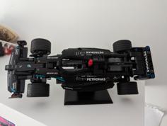 Lego W14 Mercedes Stand 3D Printer Model