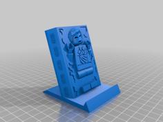 Lego Han Solo Carbonite Stand 3D Printer Model