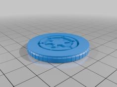 Imperial Coin 3D Printer Model