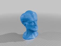 Alien Head Sculpt 3 3D Printer Model