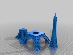 Eiffel Tower Simplified 3D Printer Model