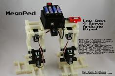 MegaPed Servo I Brace 3D Printer Model