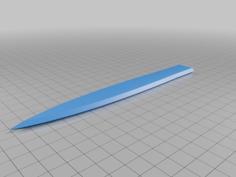 Fairbairn Cosplay Knife 3D Printer Model