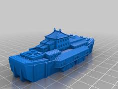 China Punk Ships 3D Printer Model