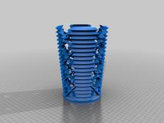 Large Candle Holder 3D Printer Model