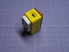 M5 DinMeter Housing With Addon Unit Mount 3D Printer Model