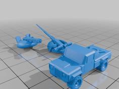 Outrider Combat Support Vehicle 3D Printer Model