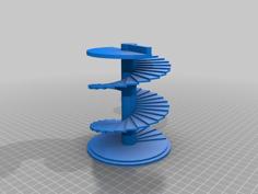 Spiral Tower 3D Printer Model