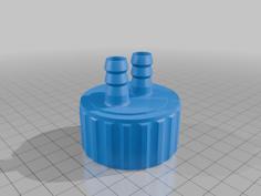 Vented Oil Drain 3D Printer Model