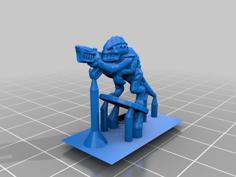 15mm Termagants ( BaseDepartment’s Design) – 4 Poses 3D Printer Model