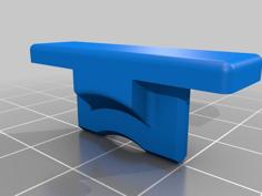 Endkappe Für Airline Airlineschiene Vierkantprofil End Cap 3D Printer Model