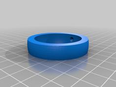 Gyroscope Oozing-free 2-color-print 3D Printer Model