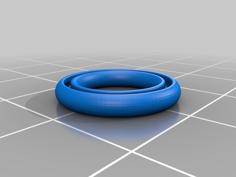 15mm Air Piston Ring Seal 3D Printer Model