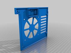 Kobra 2 Max Mainboard Cover For 92mm Fan 3D Printer Model