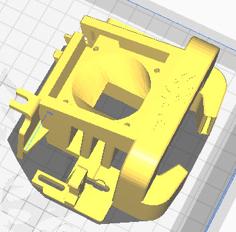 Ender 3V2 Fan Duct With CRTouch And VibraSensor For SonicPad 3D Printer Model