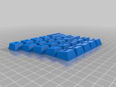 60% OEM Keycap – Easy Printing 3D Printer Model