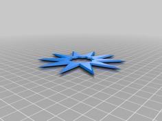 Shuriken 3D Printer Model