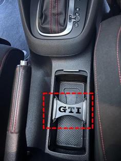 MK6 Golf Cup Holder Insert With GTI Logo 3D Printer Model