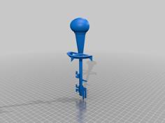 Skyrim Skeleton Key 3D Printer Model