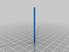 Little Peg/Dowel/Rod For Figures/standees 3D Printer Model