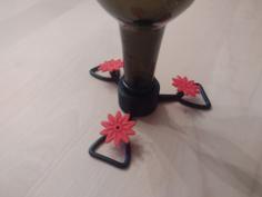 Wine Bottle Hummingbird Feeder 3D Printer Model