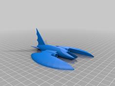 Bat Plane Custom V2 3D Printer Model