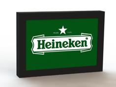 Laser Cut Heineken Lamp