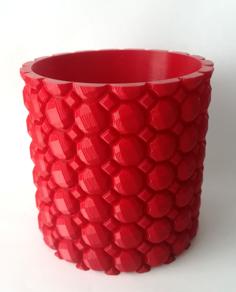 Gem Flower Pot 3D Printer Model