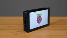 7in Portable Raspberry Pi Multi-Touch Tablet 3D Printer Model