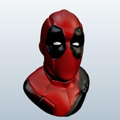 Deadpool Bust 3D Printer Model