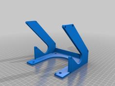 Longboard / Skateboard Wall Mount 3D Printer Model