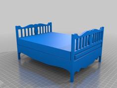 Doll Bed 3D Printer Model