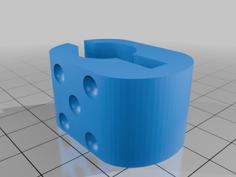 KIK-cylinder Lock Holder 3D Printer Model