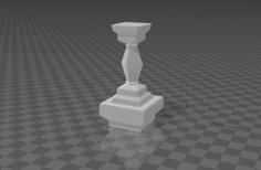 Basic Dwarven Halls Epic Pillar (Dungeon Blocks Compatible) 3D Printer Model