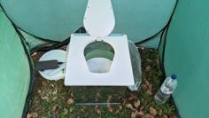 Camping / Portable Composting Toilet 3D Printer Model