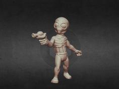 Graylien Abductor (28mm/Heroic Scale And 15mm Scale) 3D Printer Model