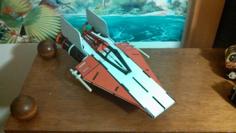 Laser Cut Star Wars A-Wing Interceptor