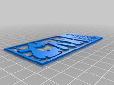 Carded Deer 3D Printer Model