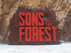 Sons Of The Forest Logo 3D Printer Model