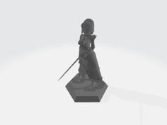 Cybil Sith Warrior 3D Printer Model