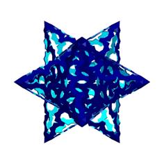 ESCHER STAR DODECAHEDRAL POLYKNOT 4 3D Printer Model