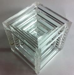 Laser Cut Laser Cube