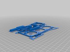 Ringlokschuppen / Innentraeger+Tormechanik_V2 3D Printer Model