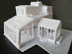 House, Maison 3D Printer Model