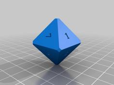 Dice 3D Printer Model