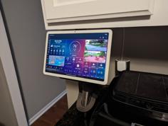 Pixel Tablet Under Cabinet Mount 3D Printer Model