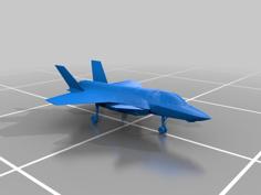 F-45A VTOL VR 3D Printer Model