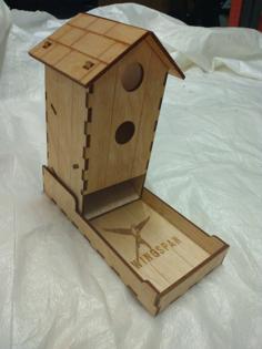 Laser Cut Wingspan Dice Tower Remix