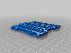 RC Snow Tracks – No Hardware – TPU Paddles 3D Printer Model